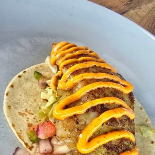 Cilantro Shrimp Taco